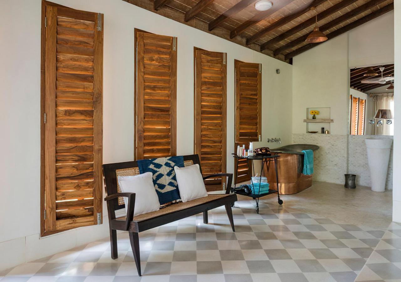 Saffronstays Stella Maris - Luxury Beach Front Villa Near Redi Beach Querim Eksteriør billede