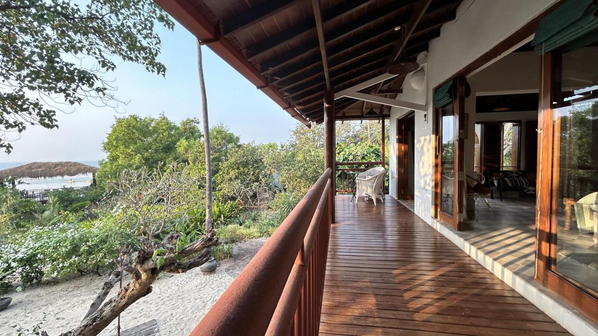 Saffronstays Stella Maris - Luxury Beach Front Villa Near Redi Beach Querim Eksteriør billede