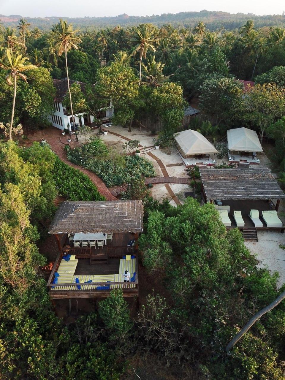 Saffronstays Stella Maris - Luxury Beach Front Villa Near Redi Beach Querim Eksteriør billede